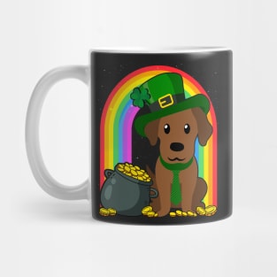 German Pointer Rainbow Irish Clover St Patrick Day Dog Gift design Mug